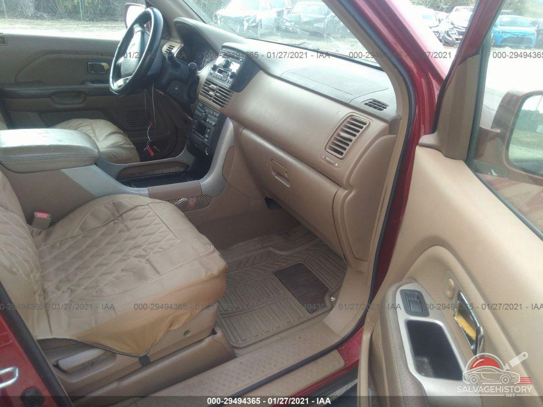 2HKYF18534H512545 2004 HONDA PILOT photo no. 5