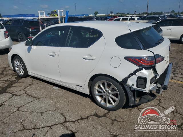 JTHKD5BH1C2089825 2012 LEXUS CT 200 photo no. 2