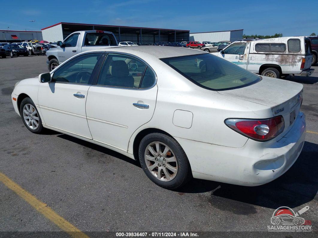 JTHBF30G836008790 2003 LEXUS ES photo no. 3