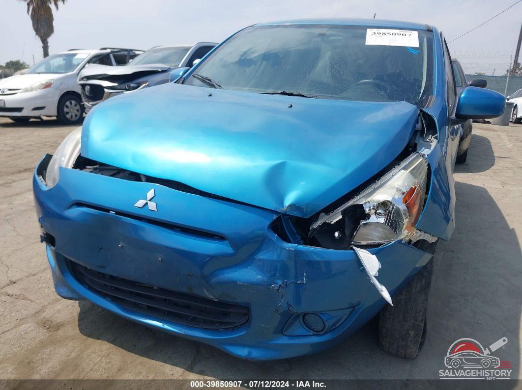 ML32A3HJ9FH058173 2015 MITSUBISHI MIRAGE photo no. 6