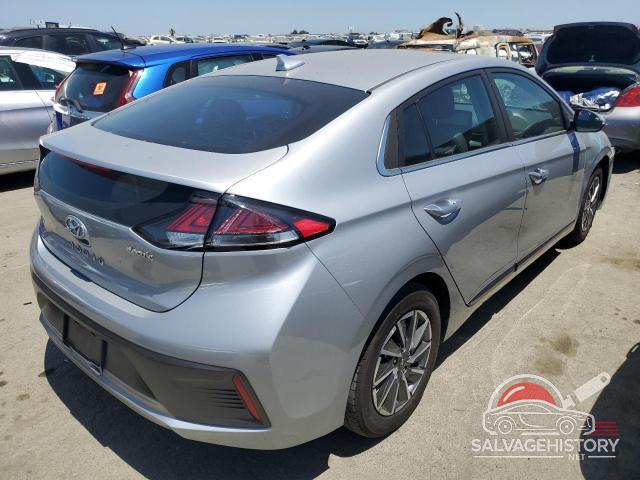 KMHC85LJ7MU079118 2021 HYUNDAI IONIQ photo no. 3