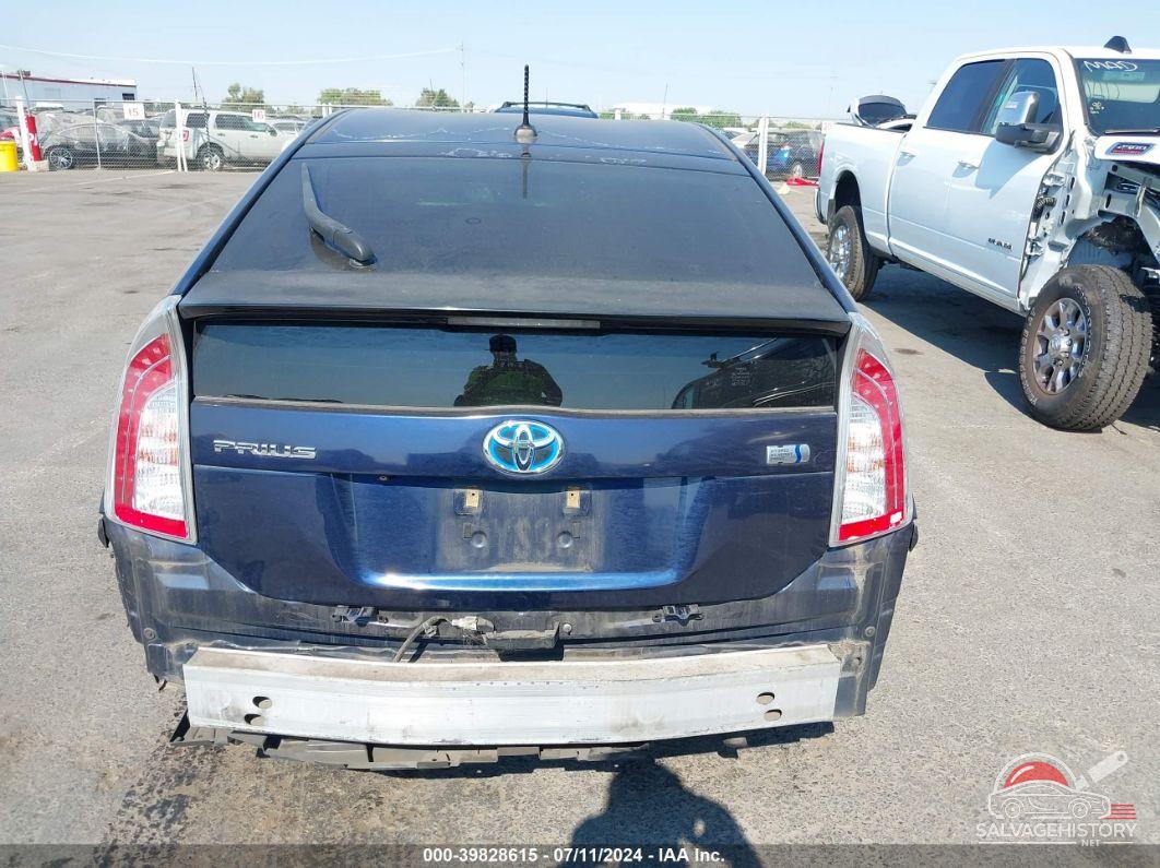 JTDKN3DU3E1767061 2014 TOYOTA PRIUS photo no. 6