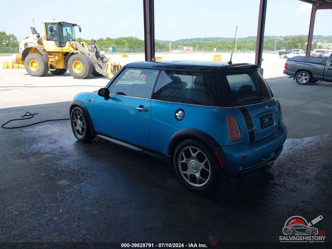 WMWRE33413TD68361 2003 MINI COOPER S photo no. 3