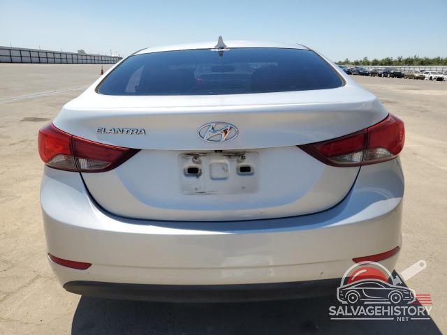 5NPDH4AE6FH556238 2015 HYUNDAI ELANTRA photo no. 6