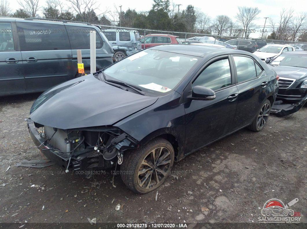 2T1BURHE0KC135327 2019 TOYOTA COROLLA photo no. 2
