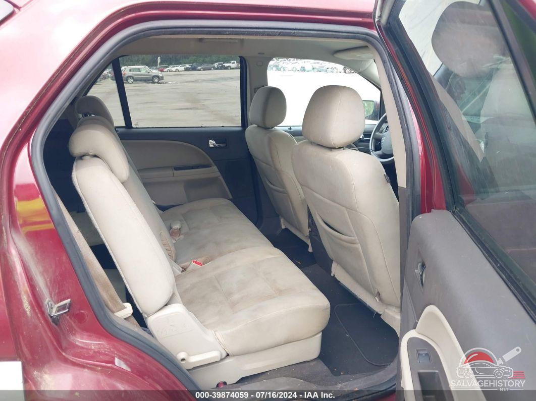 1FMDK02W98GA30917 2008 FORD TAURUS X photo no. 8