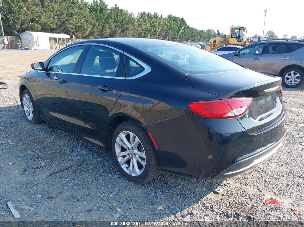 1C3CCCAB1FN568408 2015 CHRYSLER 200 photo no. 3