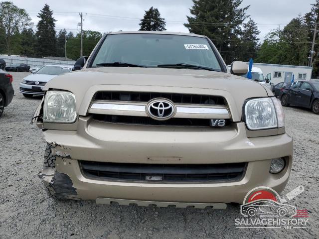 5TDBT48A06S268489 2006 TOYOTA SEQUOIA photo no. 5
