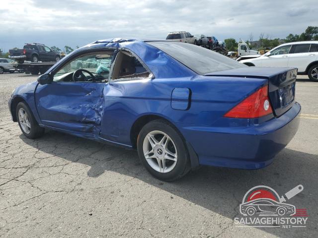 1HGEM21115L040995 2005 HONDA CIVIC photo no. 2
