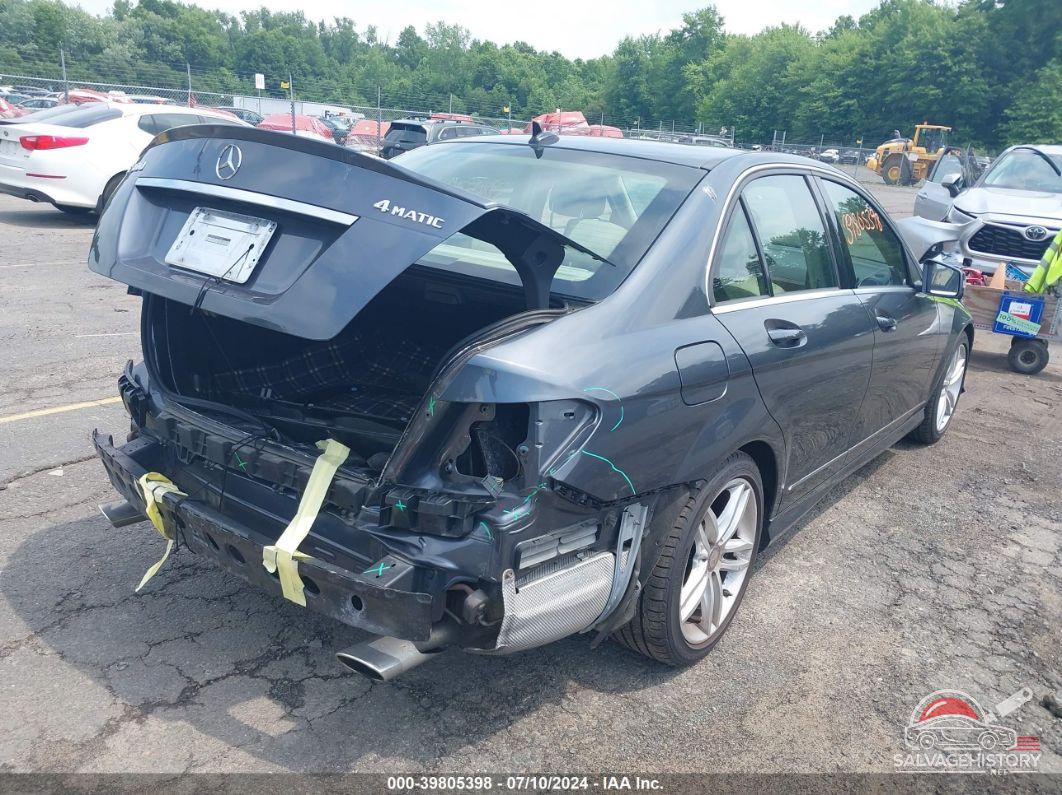 WDDGF8AB7EA933266 2014 MERCEDES-BENZ C 300 photo no. 4