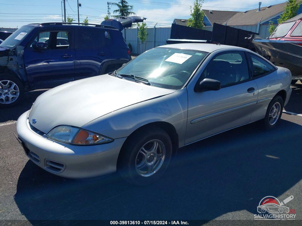 1G1JC124X27471030 2002 CHEVROLET CAVALIER photo no. 2