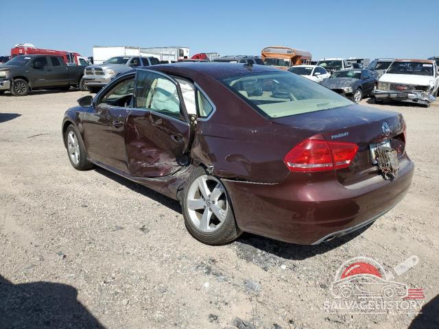 1VWBP7A36CC089756 2012 VOLKSWAGEN PASSAT photo no. 2