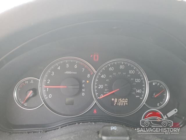 4S4BP62C087307813 2008 SUBARU OUTBACK photo no. 9