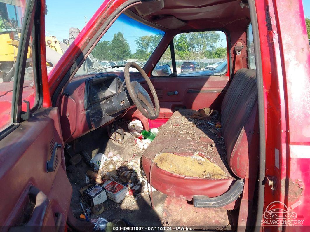 2FTEF25Y1HCA16596 1986 FORD F250 photo no. 5