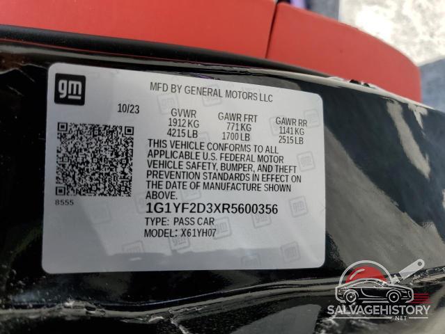 1G1YF2D3XR5600356 2024 CHEVROLET CORVETTE photo no. 13