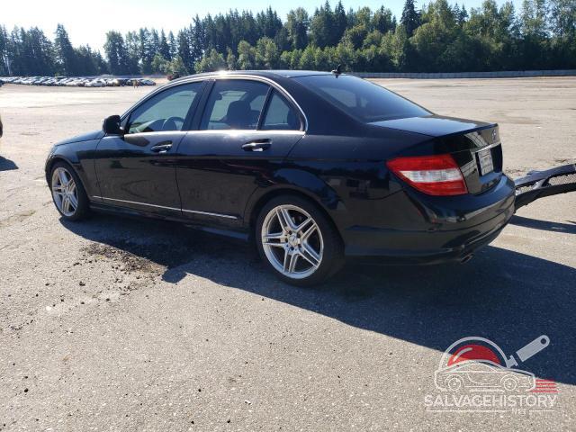 WDDGF54X38F179361 2008 MERCEDES-BENZ C-CLASS photo no. 2