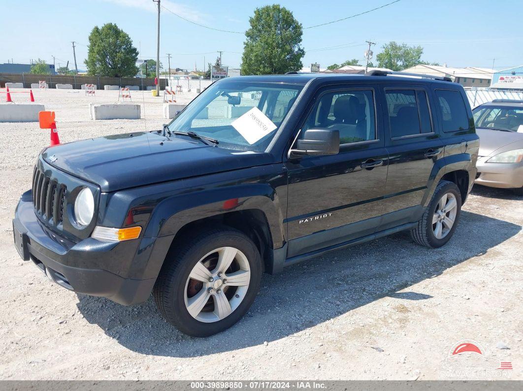 1J4NT4GB0BD215444 2011 JEEP PATRIOT photo no. 2