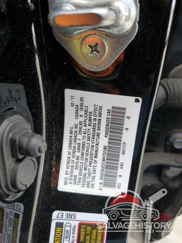 2HGFA5E51BH702580 2011 HONDA CIVIC photo no. 12