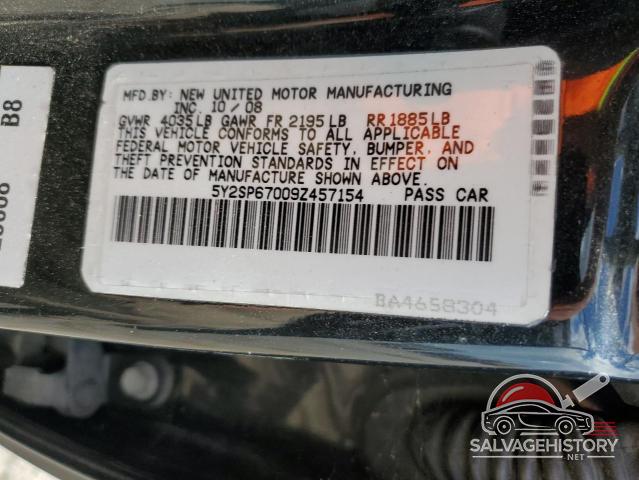 5Y2SP67009Z457154 2009 PONTIAC VIBE photo no. 13