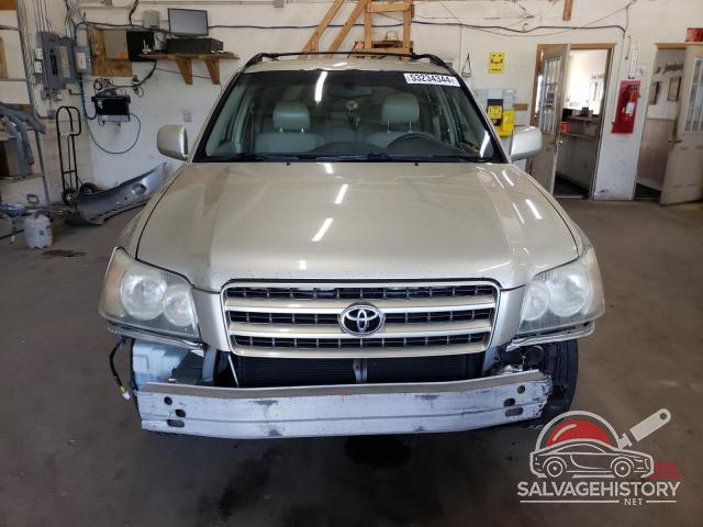 JTEHF21A730153110 2003 TOYOTA HIGHLANDER photo no. 5