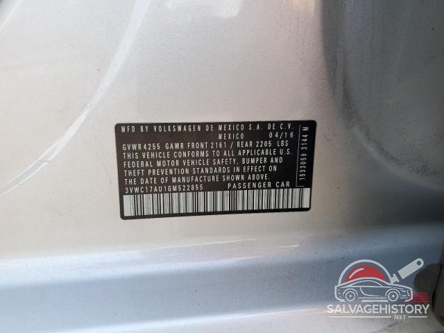 3VWC17AU1GM522855 2016 VOLKSWAGEN GOLF photo no. 12