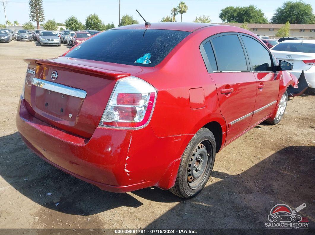 3N1AB6AP3CL753156 2012 NISSAN SENTRA photo no. 4