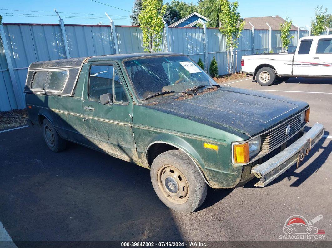 1V1KG0174CV018785 1982 VOLKSWAGEN RABBIT photo no. 1