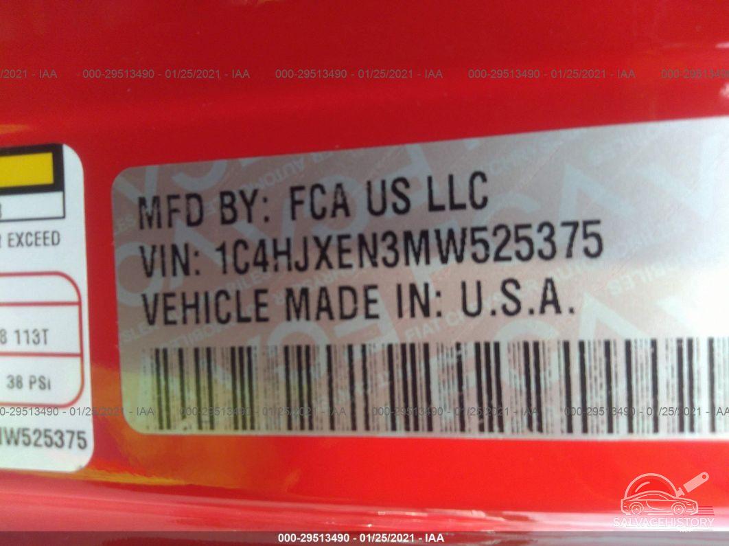 1C4HJXEN3MW525375 2021 JEEP WRANGLER photo no. 9