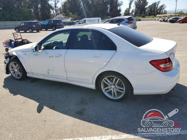 WDDGF4HB0EG257190 2014 MERCEDES-BENZ C-CLASS photo no. 2