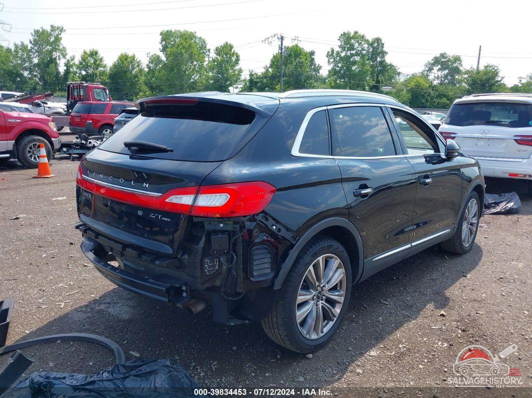 2LMPJ8LP2HBL10549 2017 LINCOLN MKX photo no. 4