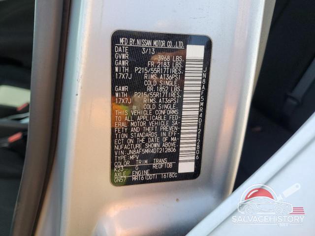 JN8AF5MR4DT212806 2013 NISSAN JUKE photo no. 12