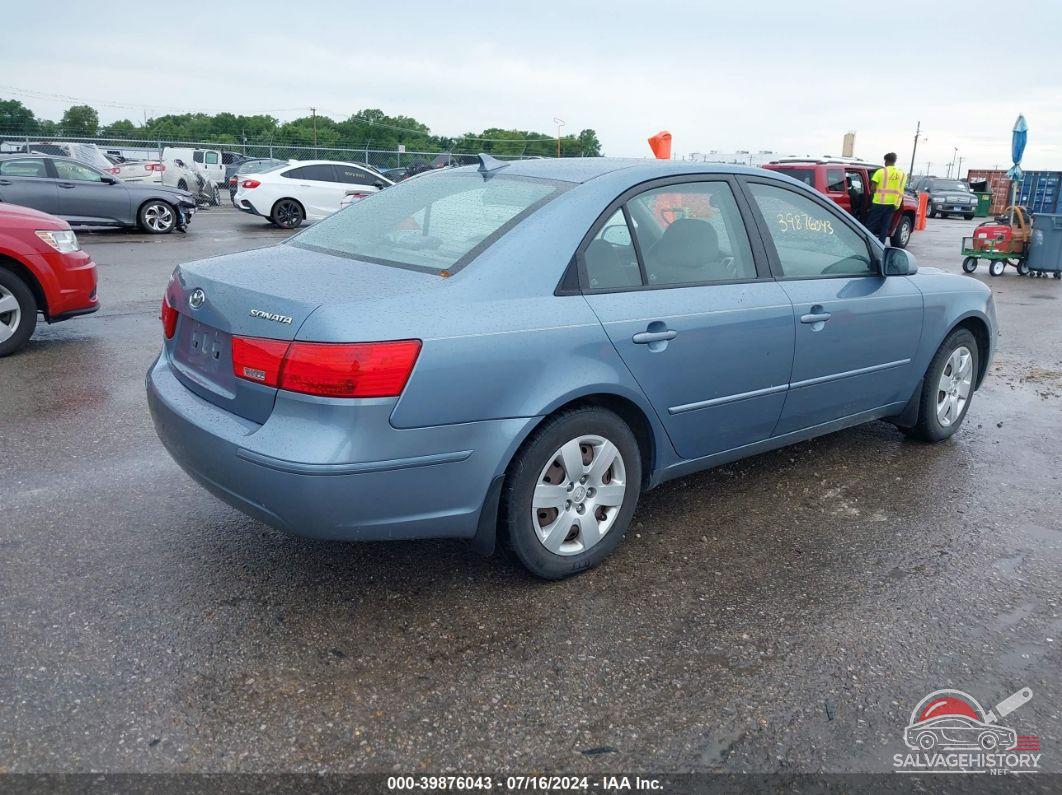 5NPET46C59H573398 2009 HYUNDAI SONATA photo no. 4