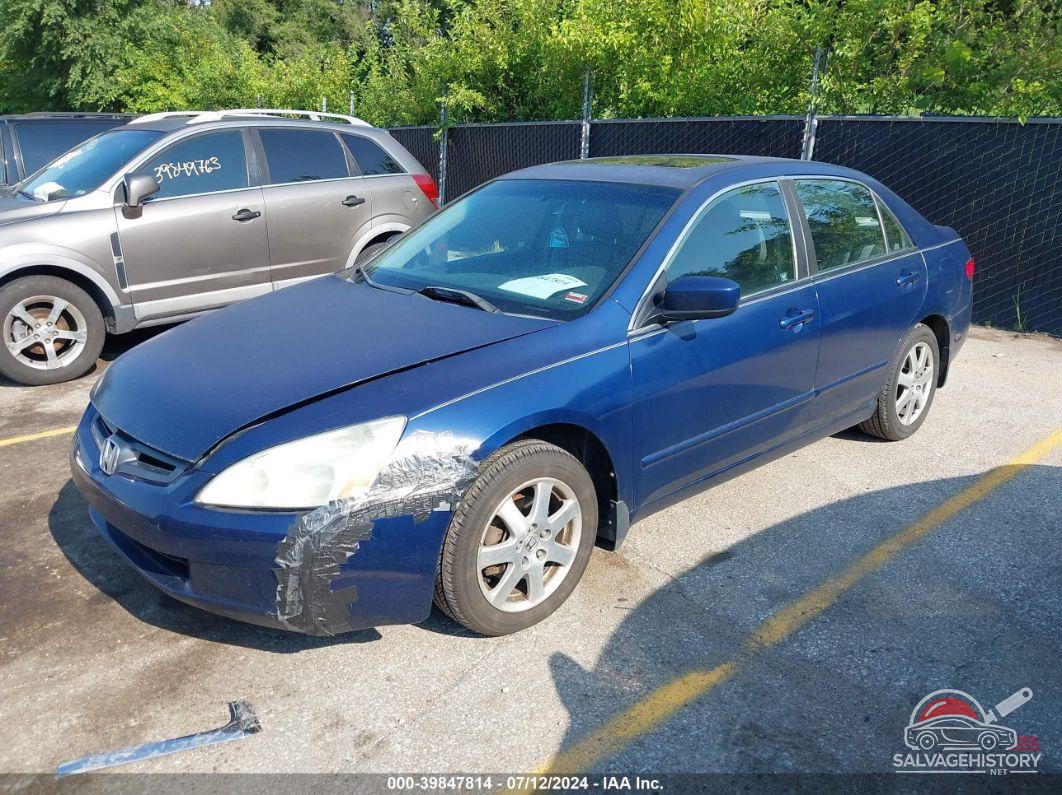 1HGCM66525A054636 2005 HONDA ACCORD photo no. 2