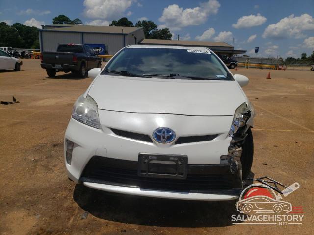 JTDKN3DU1D0338523 2013 TOYOTA PRIUS photo no. 5