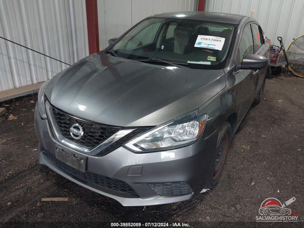 3N1AB7AP2HY342895 2017 NISSAN SENTRA photo no. 2