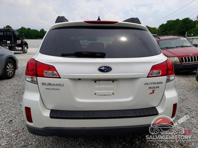 4S4BRDLC6B2357682 2011 SUBARU OUTBACK photo no. 6