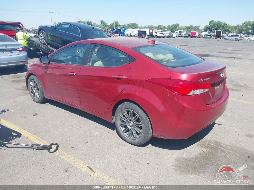 KMHDH4AE4CU243086 2012 HYUNDAI ELANTRA photo no. 3