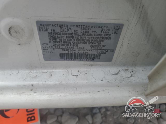 3N1CE2CP1EL410435 2014 NISSAN VERSA photo no. 13