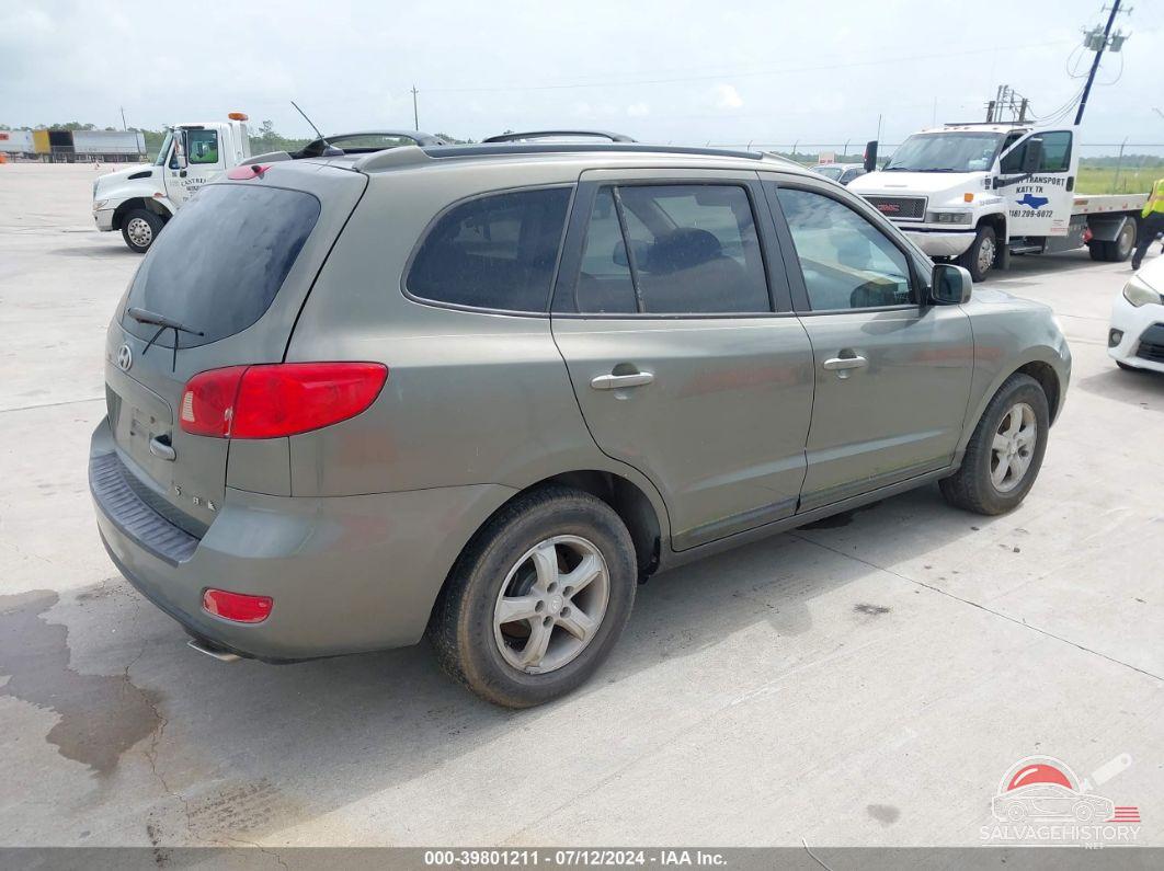 KM8SG13D07U124065 2007 HYUNDAI SANTA FE photo no. 4