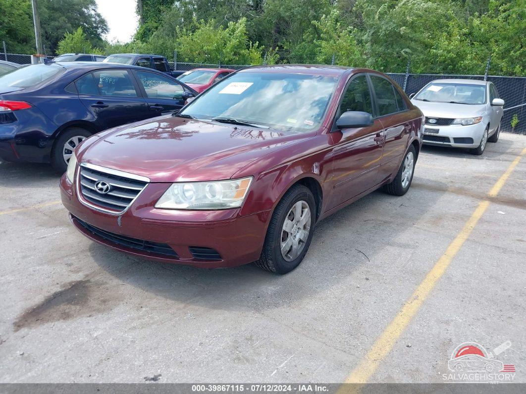 5NPET46CX9H498083 2009 HYUNDAI SONATA photo no. 2