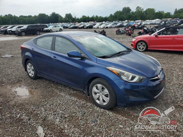 5NPDH4AE1GH719265 2016 HYUNDAI ELANTRA photo no. 4
