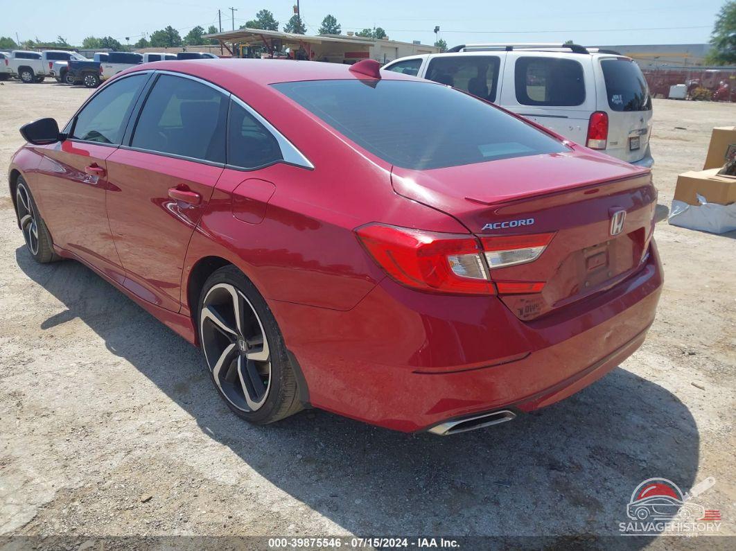 1HGCV1F39KA039531 2019 HONDA ACCORD photo no. 3