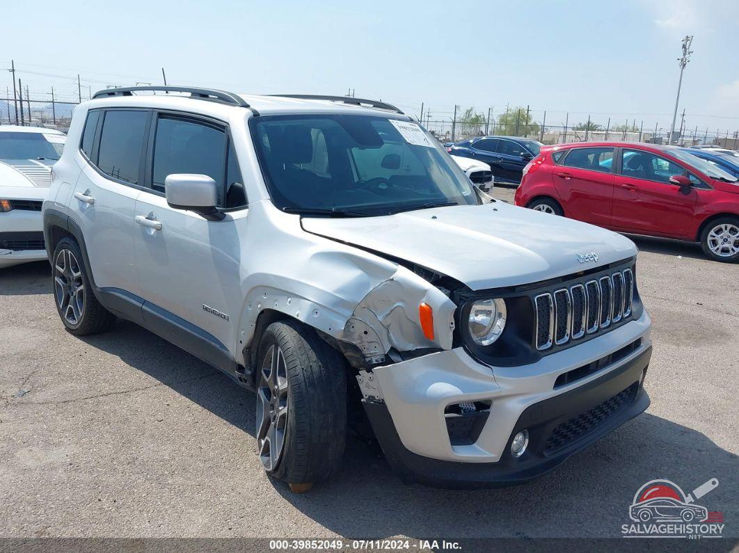ZACNJAB12KPK37808 2019 JEEP RENEGADE photo no. 2