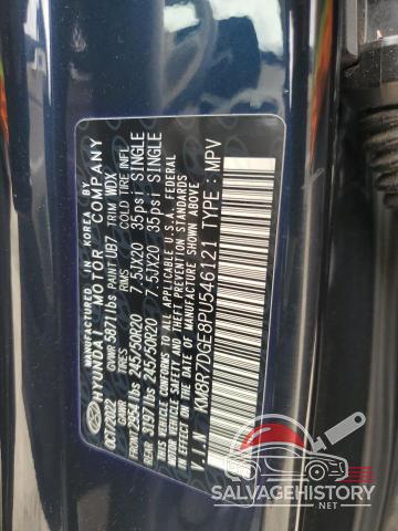 KM8R7DGE8PU546121 2023 HYUNDAI PALISADE photo no. 13