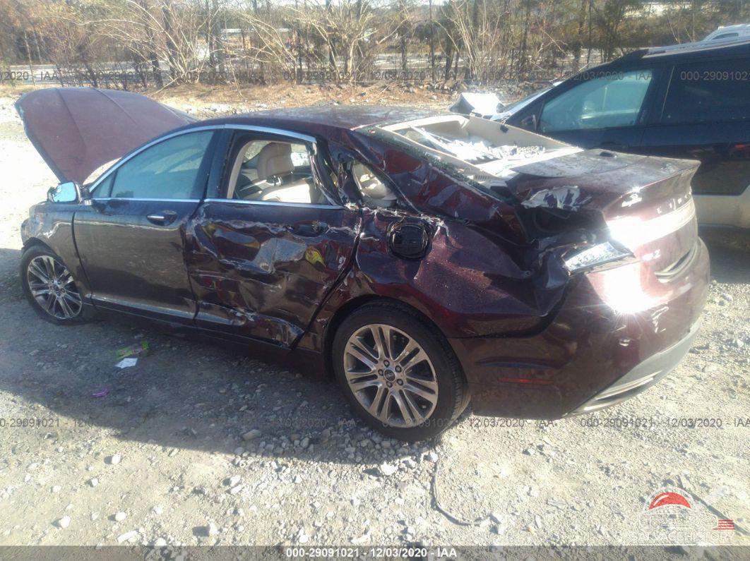 3LN6L2G93DR803226 2013 LINCOLN MKZ photo no. 3