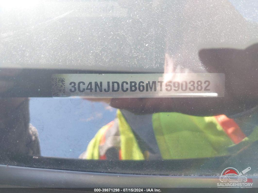 3C4NJDCB6MT590382 2021 JEEP COMPASS photo no. 9
