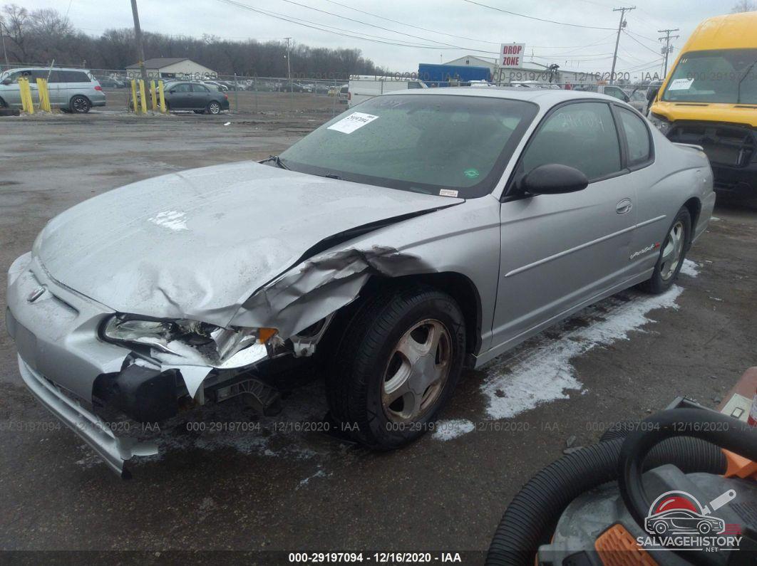 2G1WX15K529377835 2002 CHEVROLET MONTE CARLO photo no. 2