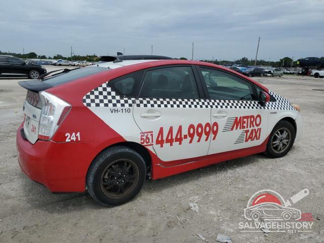 JTDKN3DU0A5147805 2010 TOYOTA PRIUS photo no. 3