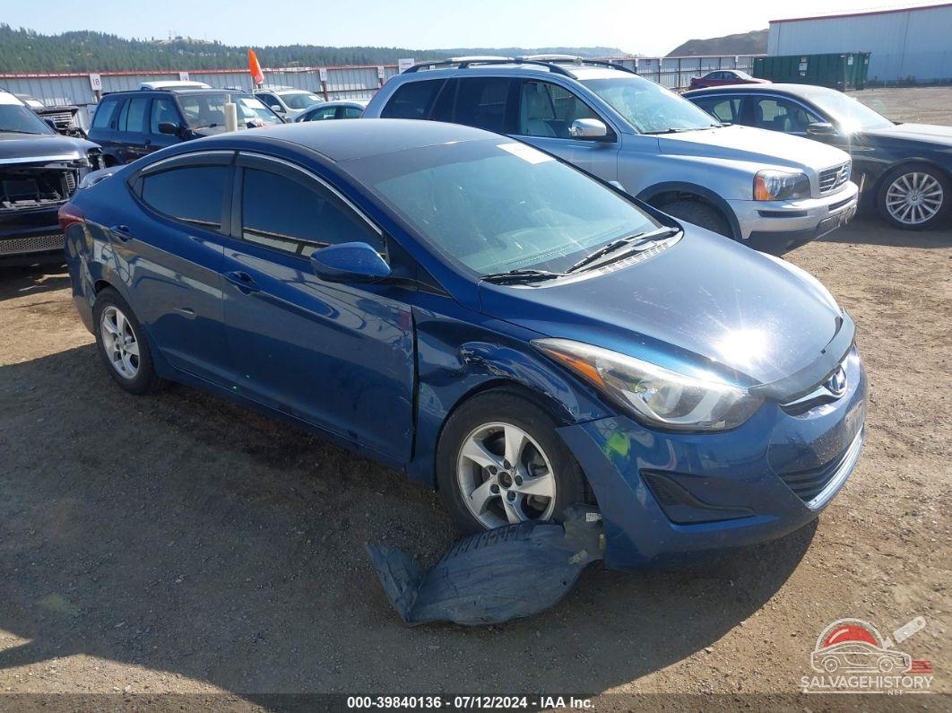 KMHDH4AE6FU390417 2015 HYUNDAI ELANTRA photo no. 19