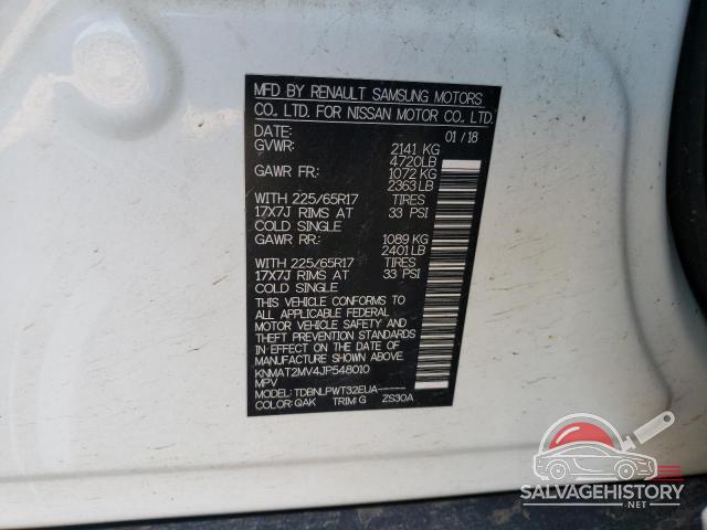 KNMAT2MV4JP548010 2018 NISSAN ROGUE photo no. 13